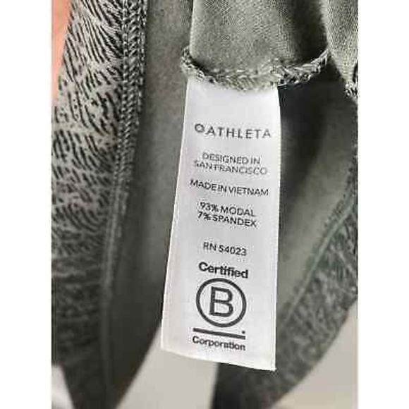 Athleta Santorini Thera Printed Dress in Mojave Laurel Olive Size XS - Picture 9 of 11